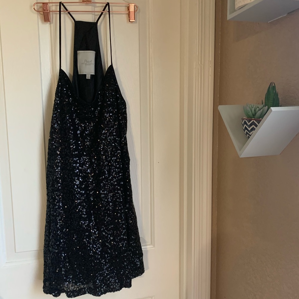 Sparkly back dress